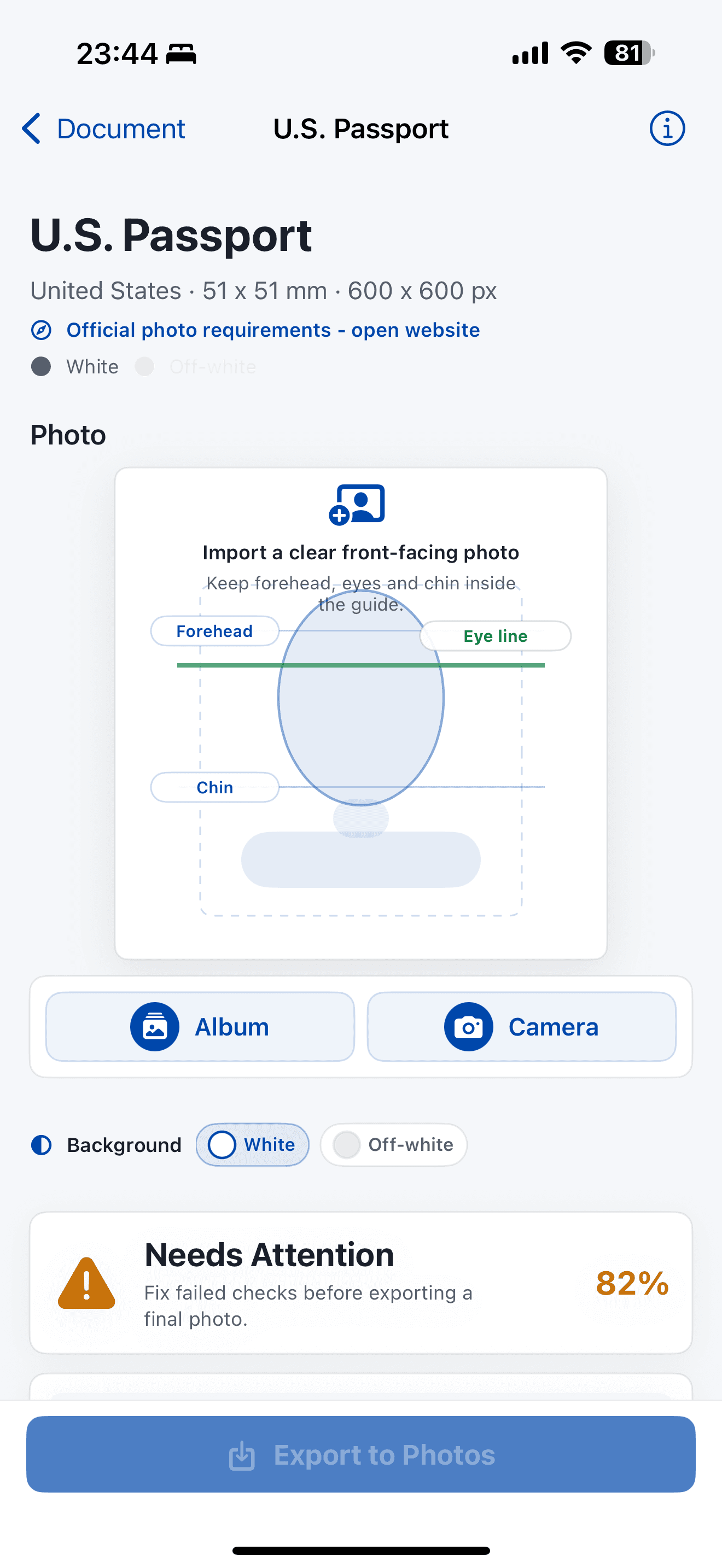 IDPhoto Pro spec details